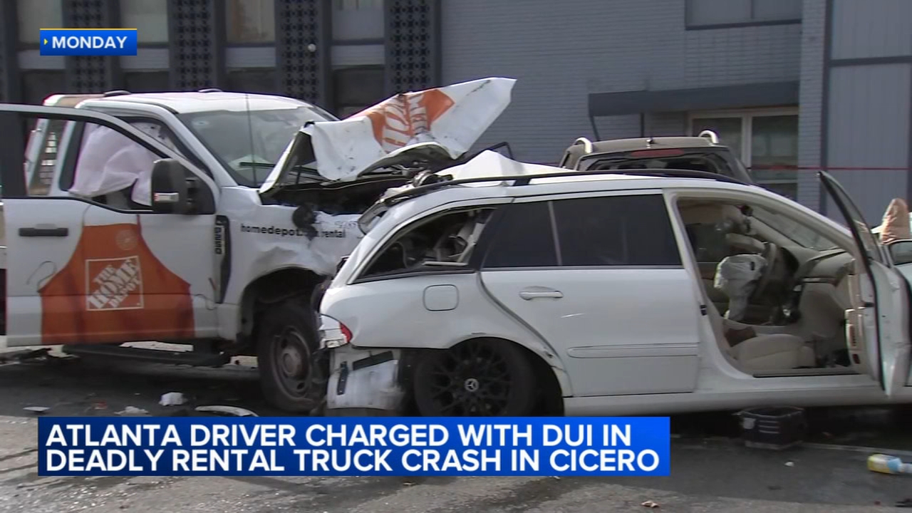 Atlanta man charged with DUI in crash that killed 74-year-old man in Cicero, police say
— ABC7 Chicago (WLS-TV)