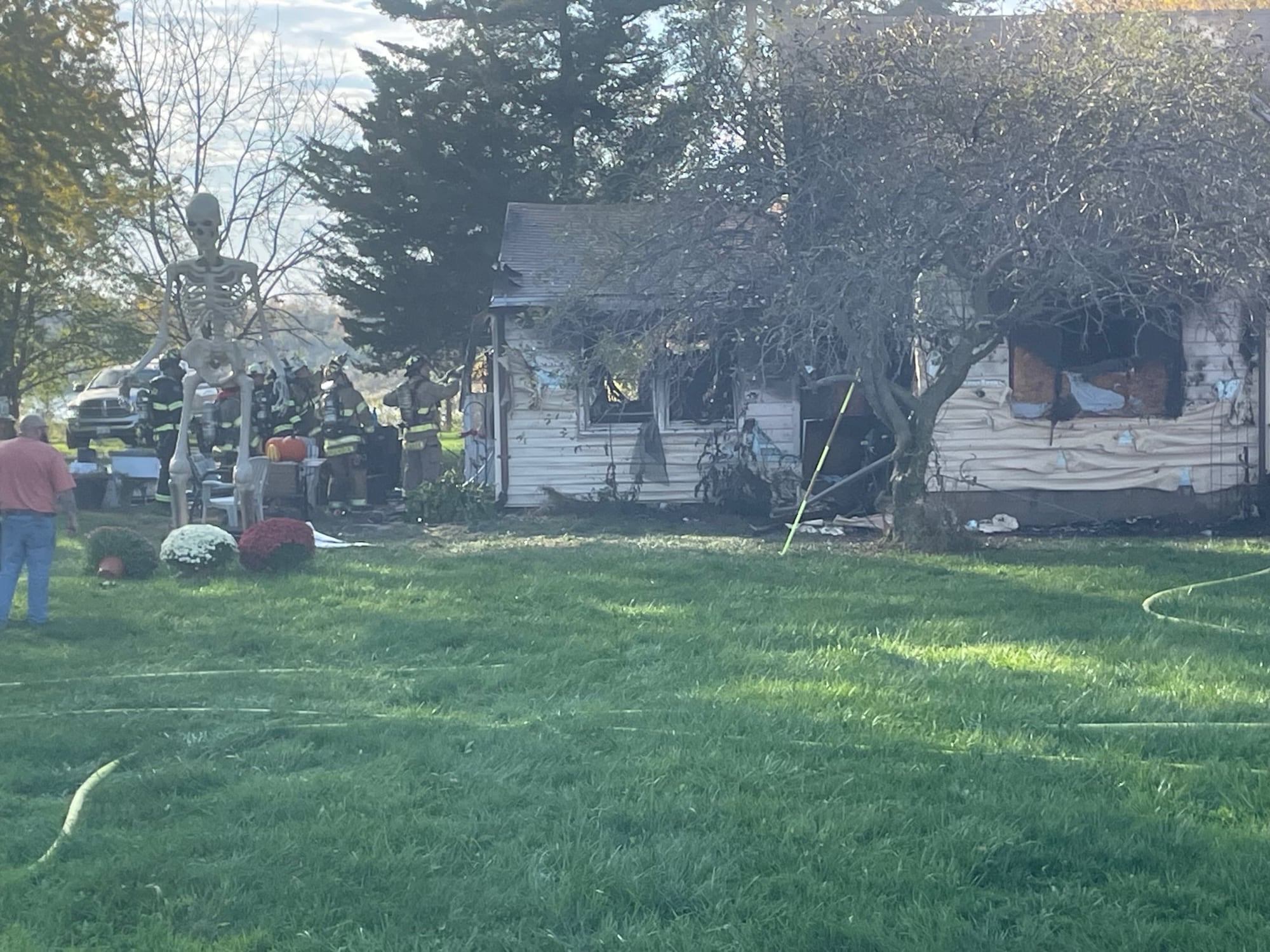 Firefighters respond to house fire south of Troy Grove — Geneva Community news