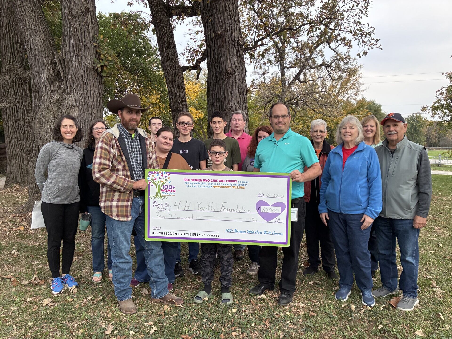 100+ Women Who Care donates $10,000 to Will County 4-H Youth Foundation — Shaw Local News Network